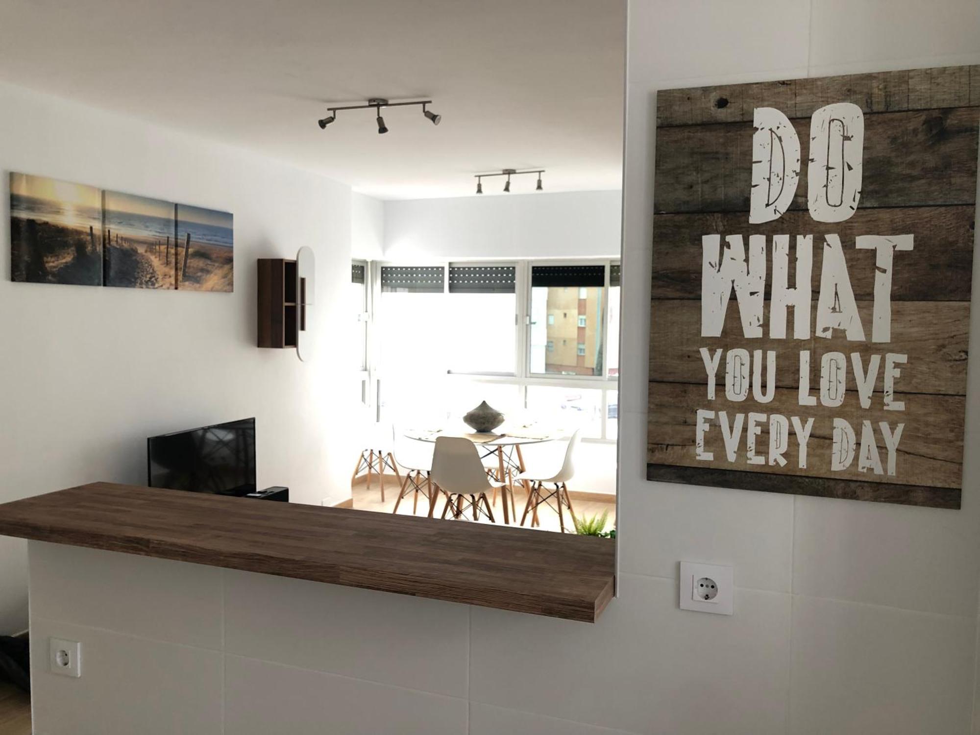 Apartamento Playa De Tarifa Eksteriør bilde